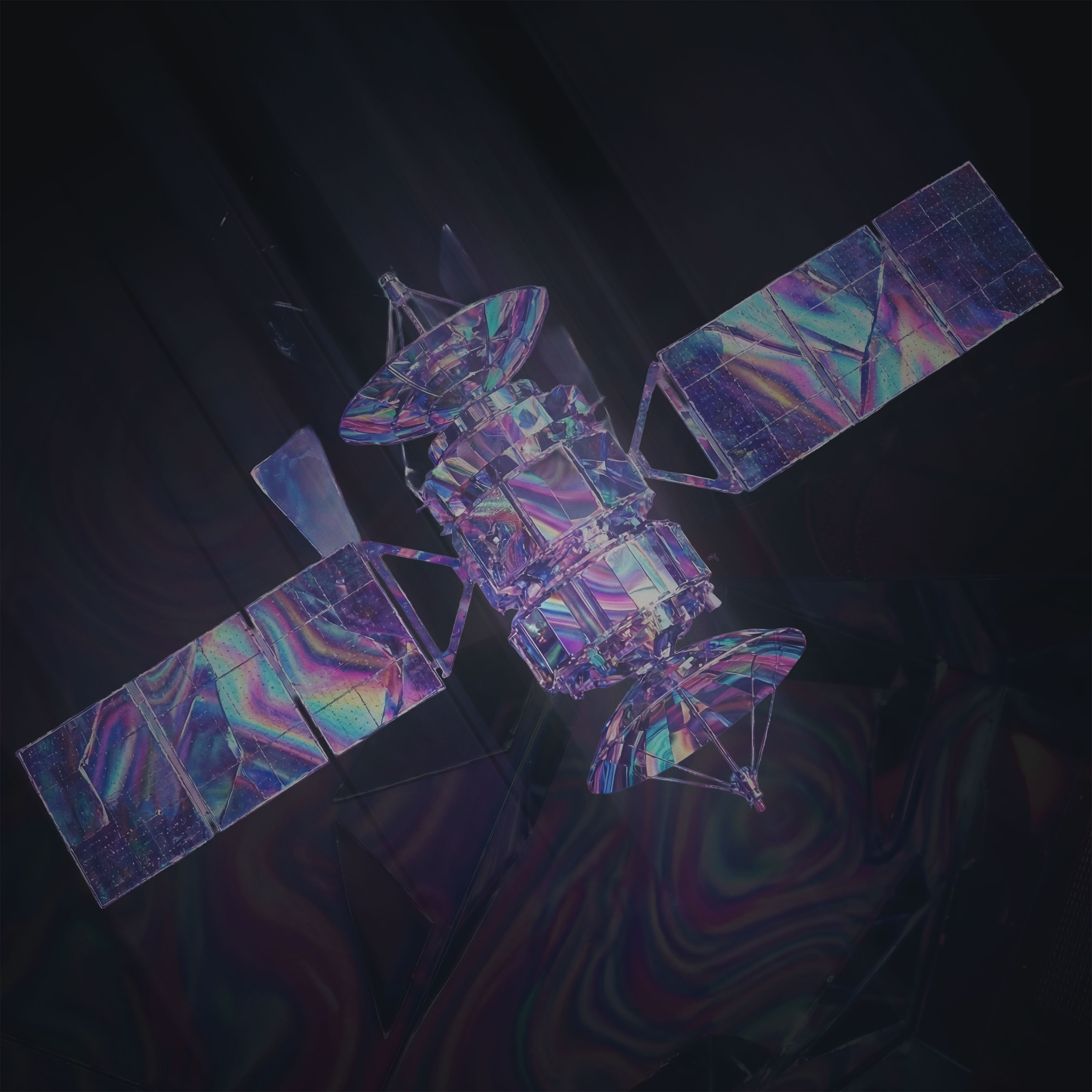 Satellites cover art
